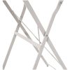 Fällbord Bistro Beige 50x71 cm Pulverlackerad Stål vidaXL 50 x 50 x 71 cm – miniatyr 8