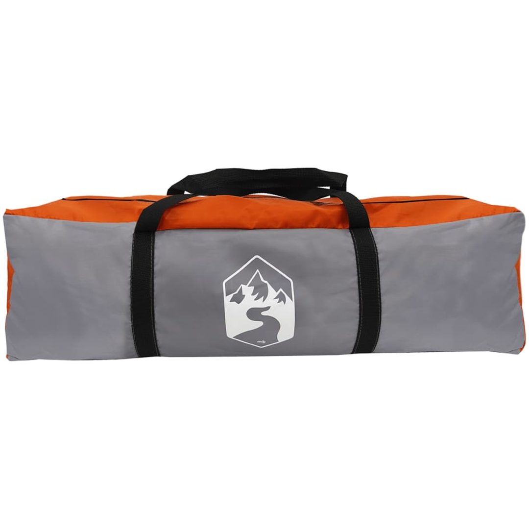 Familjetält 6 person grå vattentätt vidaXL 6 - Person – bild 12