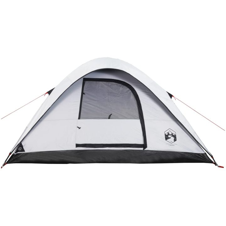 Familjetält 6 personer vit mörkläggningstyg vattentätt vidaXL 270 x 210 x 145 cm – bild 6