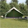 Familjetält A-Frame Grön Vattentålig vidaXL 7 - Personer – miniatyr 4
