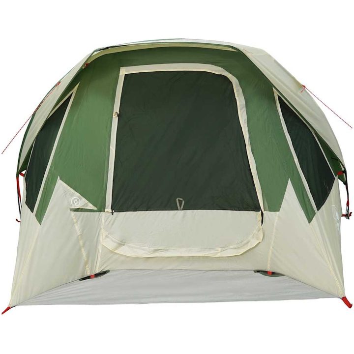 Familjetält cabin 6 personer grön vattentätt vidaXL 360 x 200 x 182 cm – bild 5