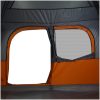 Familjetält cabin 6 personer orange vattentätt vidaXL 6 - Person – miniatyr 12