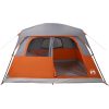 Familjetält cabin 6 personer orange vattentätt vidaXL 6 - Person – miniatyr 7