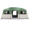 Familjetält cabin 9 personer grön vattentätt vidaXL 9 - Person – miniatyr 6