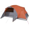 Familjetält Crossvent 8 personer orange vattentätt vidaXL 8 - Person – miniatyr 2