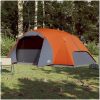 Familjetält Crossvent 8 personer orange vattentätt vidaXL 8 - Person – miniatyr 3