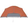 Familjetält Crossvent 8 personer orange vattentätt vidaXL 8 - Person – miniatyr 10