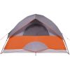Familjetält kupol 6 person orange vattentätt vidaXL 6 - Person – miniatyr 9