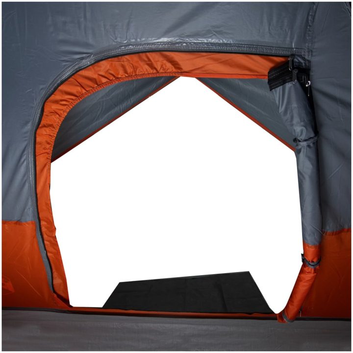 Familjetält kupol 6 person orange vattentätt vidaXL 6 - Person – bild 10