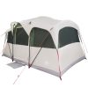 Familjetält med Fönster Kuppel Grön 10-Pers Waterproof vidaXL 10 - Personers – miniatyr 2