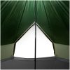 Familjetält tipi 10 personer grön vattentätt vidaXL 10 - Person – miniatyr 10