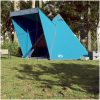 Familjetält tipi 6 personer blå vattentätt vidaXL 6 - Person – miniatyr 4