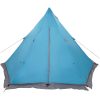 Familjetält tipi 6 personer blå vattentätt vidaXL 6 - Person – miniatyr 9