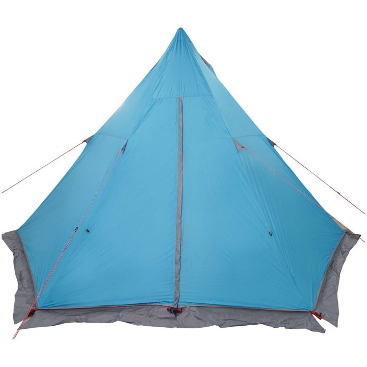 Familjetält tipi 6 personer blå vattentätt vidaXL 6 - Person – bild 9