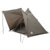 Familjetält tipi 6 personer brun vattentätt vidaXL 6 - Person – miniatyr 3