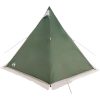 Familjetält tipi 6 personer grön vattentätt vidaXL 6 - Person – miniatyr 7