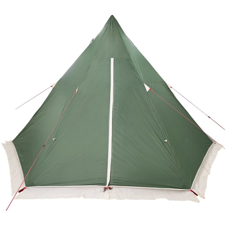 Familjetält tipi 6 personer grön vattentätt vidaXL 6 - Person – bild 9