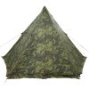 Familjetält tipi 6 personer kamouflage vattentätt vidaXL 6 - Person – miniatyr 9