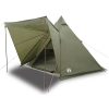 Familjetält tipi 6 personer olivgrön vattentätt vidaXL 6 - Person – miniatyr 2