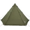 Familjetält tipi 6 personer olivgrön vattentätt vidaXL 6 - Person – miniatyr 6