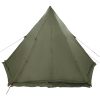 Familjetält tipi 6 personer olivgrön vattentätt vidaXL 6 - Person – miniatyr 9