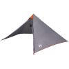 Familjetält tipi 7 person grå och orange vattentätt vidaXL – miniatyr 6