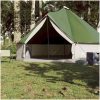 Familjetält tipi grön vattentätt vidaXL 8 personer – miniatyr 3