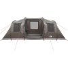 Familjetält tunnel 6 personer brun vattentätt vidaXL 6 - Person – miniatyr 6