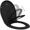 Familjetoalettstol med barnstol Snabbavkoppling Duroplast vidaXL 37 x 44,5 x 4 cm – miniatyr 11