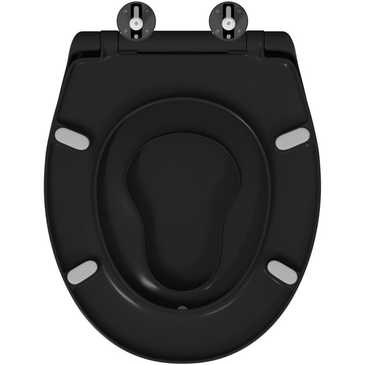 Familjetoalettstol med barnstol Snabbavkoppling Duroplast vidaXL 37 x 44,5 x 4 cm – bild 9