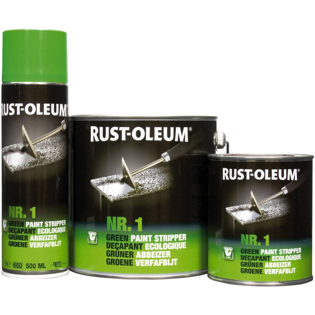 Färglösare Green Paint Stripper Rust-Oleum FÄRGBORTTAGARE PAINTSTRI 0,75L