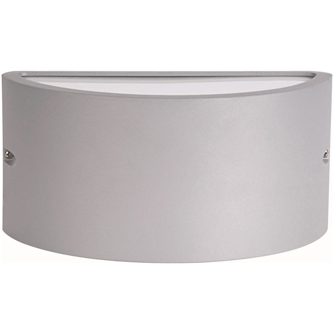 Fasadarmatur Nottingham, Silver, Opal, E27, IP44 MALMBERGS