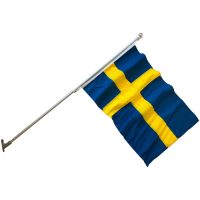 FASADFLAGGSET SVENSK ROYAL1,5M