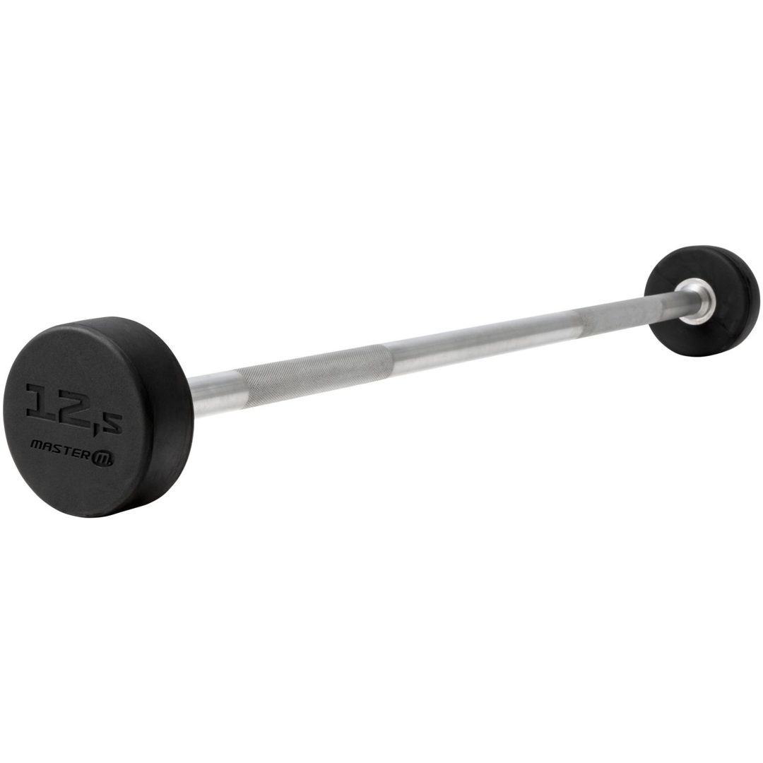 Fast skivstång 125 kg Master Fitness 12,5 kg
