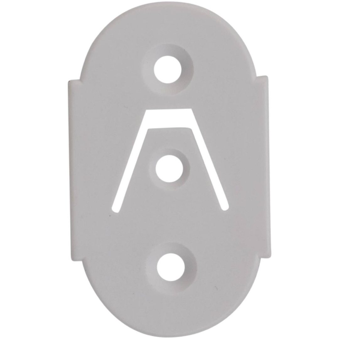 Fästbricka 1102 FÄSTBRICKA 1102 PLAST VIT