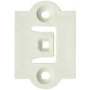 Fästbricka 2434 STRUKTUR FÄSTPLATTA 2434 VIT – miniatyr 1
