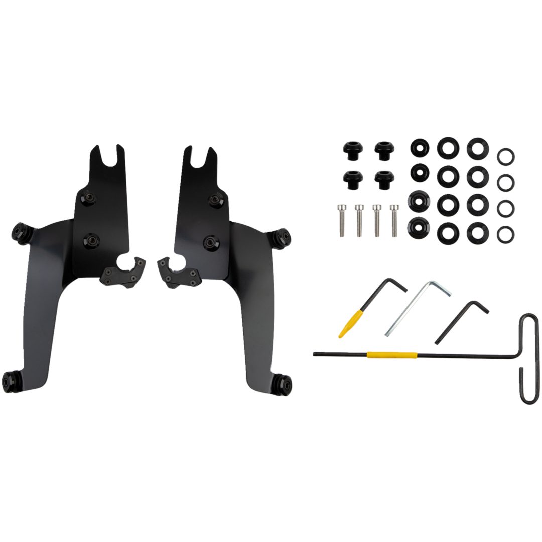 Fäste Batwing Fairing Trigger-lock Svart MEMPHIS SHADES Monteringskit
