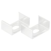 FÄSTE CLIPS ART VIT 2ST