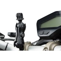 Fäste För Styre Svart Plastic 1" Boll För Gopro Kamera SW-MOTECH