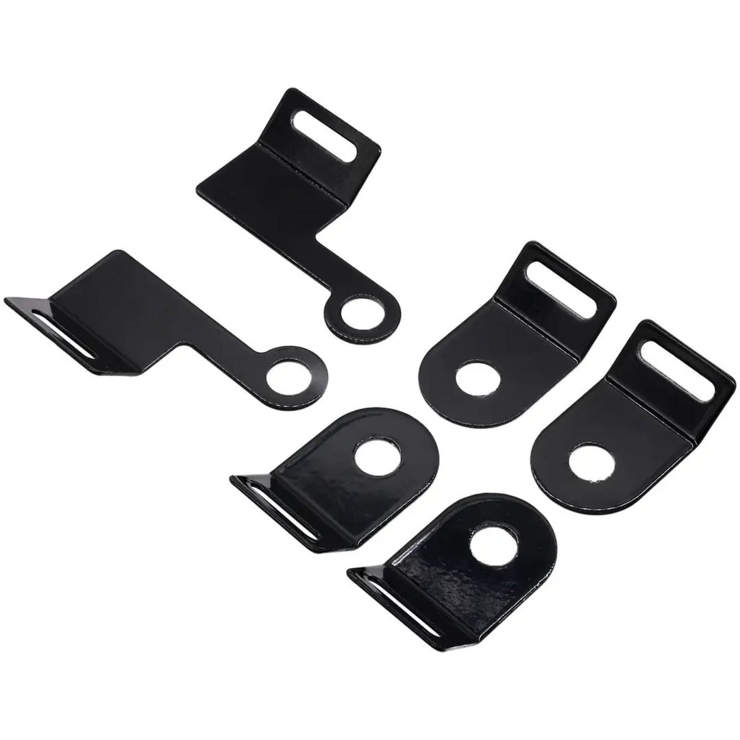 Fästen för Packväskor Kit Svart THRASHIN SUPPLY CO.
