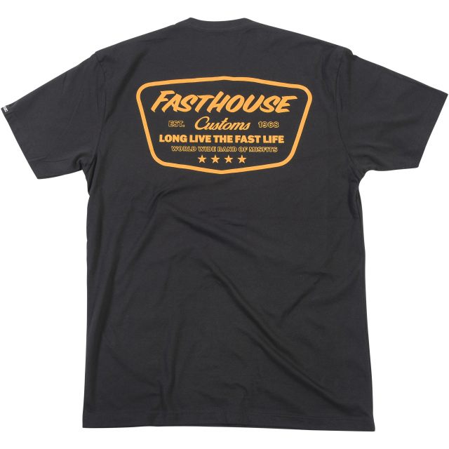 Fasthouse T-Shirt Crest Svart