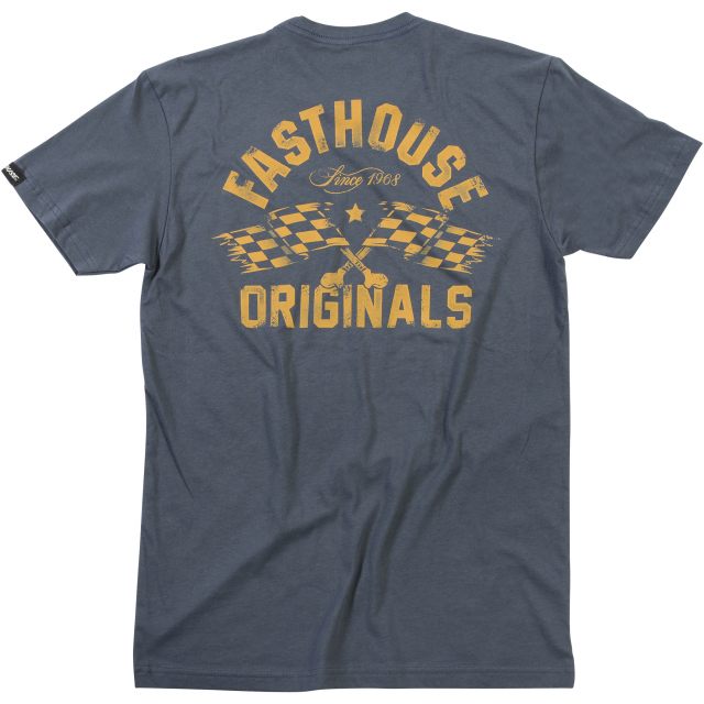 Fasthouse T-Shirt Signal Mörkblå