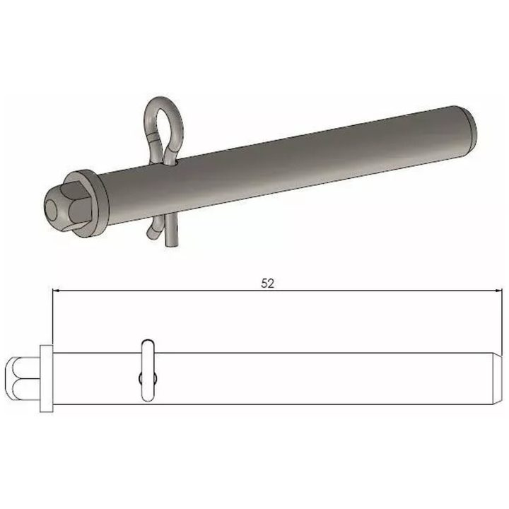Fästpinne Bromsok Standard MOTO-MASTER Fram / Bak – bild 2