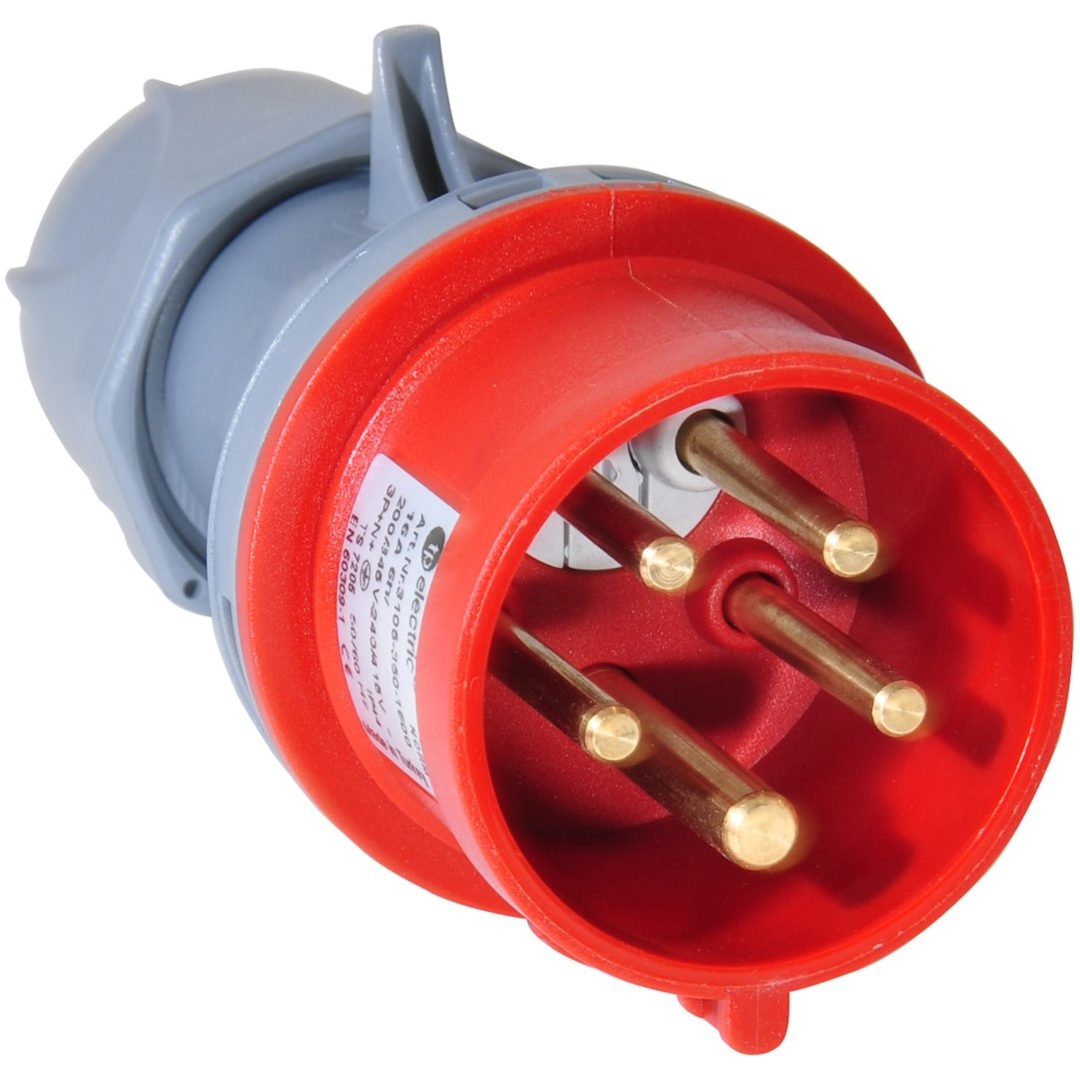 Fasväxlare, 16A, 3P+N+J, 400V, 6h, IP44 MALMBERGS