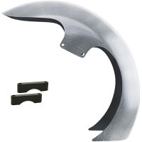 FENDER FRONT DEL STL TOURING W/BLK FENDER ADPT