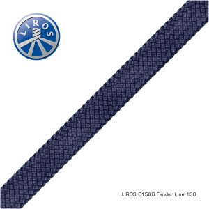 Fender rope navy 12mm x 3m spliced eye