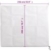 Fiberduk med blixtlås 70 g/m² vidaXL 2.36 x 2 m – miniatyr 9