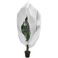 Fiberduk med blixtlås 70 g/m² vidaXL