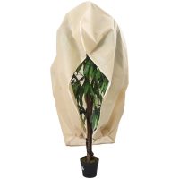 Fiberduk med blixtlås 70 g/m² vidaXL