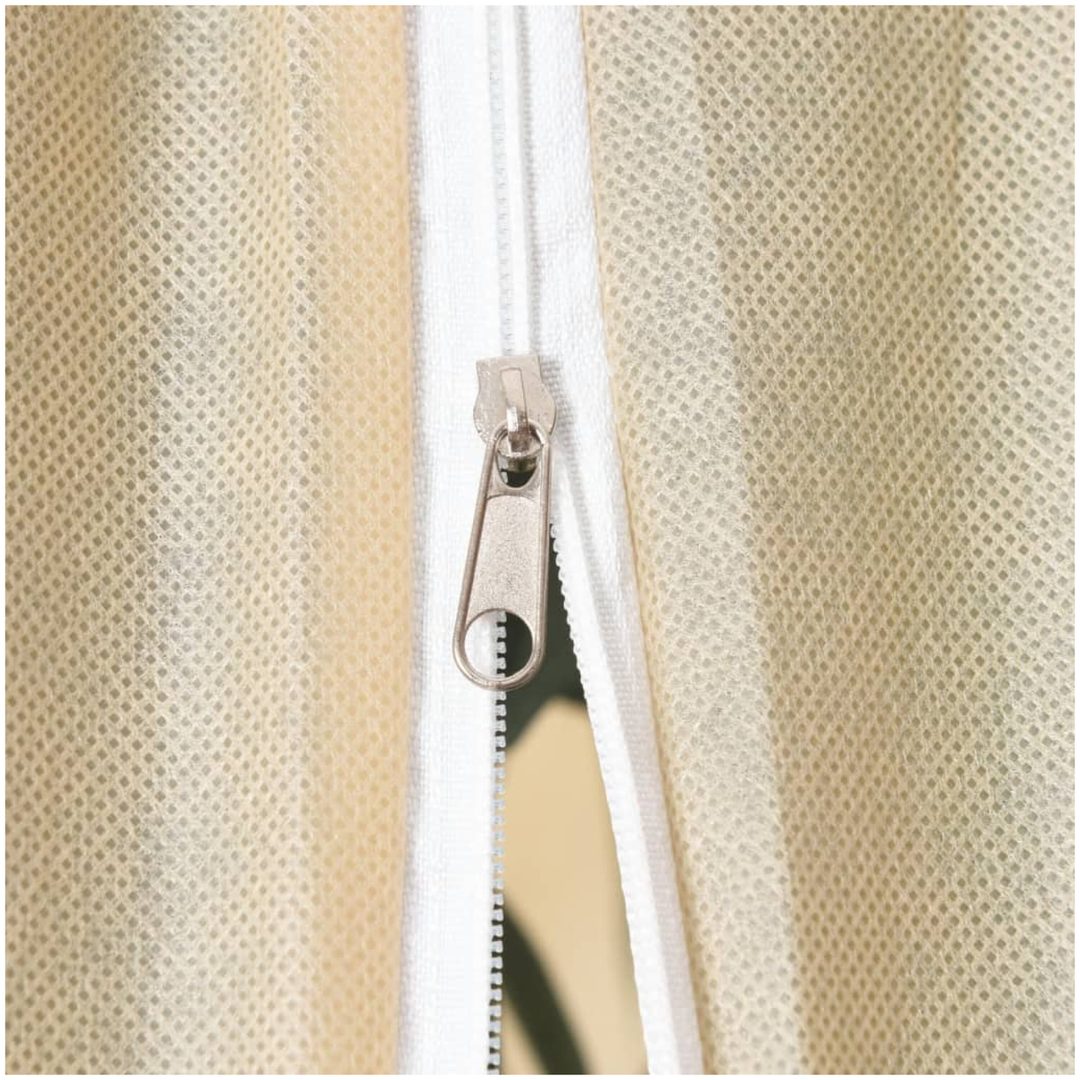 Fiberdukar med blixtlås 10 st 70 g/m² vidaXL 1 x 1.55 m – bild 8